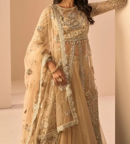 Magenta Multicolor Embroidered Lehenga - Image 3