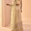 Soft Yellow Embroidered Sharara Suit - Image 5