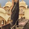 Black and Gold Hand Embroidered Straight Suit - Image 4
